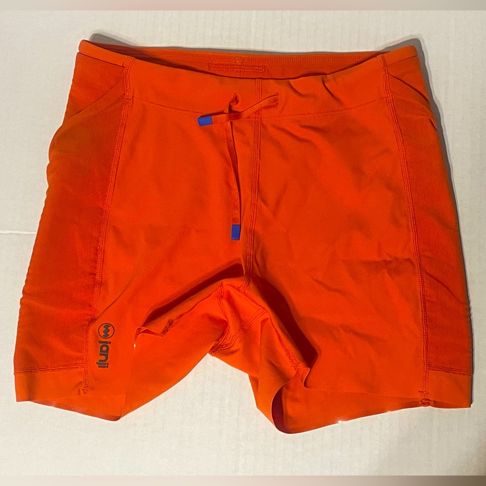 Janji Bright Orange Athletic Running Shorts